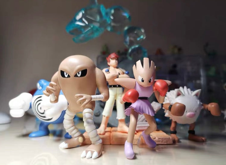 〖Sold Out〗Pokemon Scale World Hitmonlee Hitmonchan #106 #107 1:20 - SXG Studio