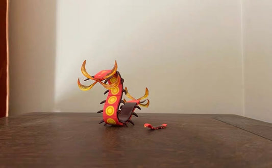 〖In Stock〗Pokemon Scale World Sizzlipede Centiskorch #850 #851 1:20 - UU Studio