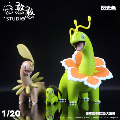 〖Sold Out〗Pokemon Scale World Chikorita Bayleef Meganium #152 #153 #154 1:20 - HH Studio