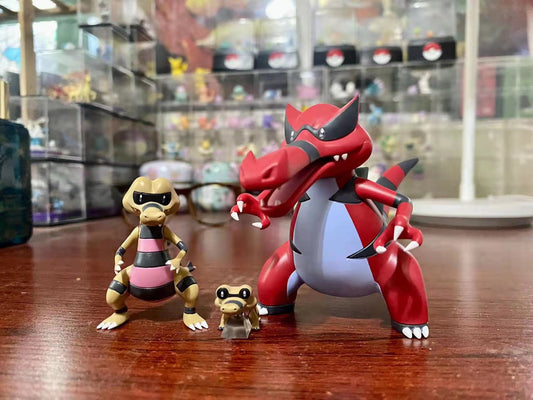 〖Sold Out〗Pokemon Scale World Sandile Krokorok Krookodile #551 #552 #553 1:20 - SXG Studio