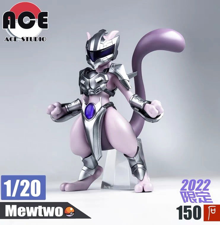 〖 Sold Out〗Pokemon Scale World Mewtwo Y #150 1:20 - SXG Studio