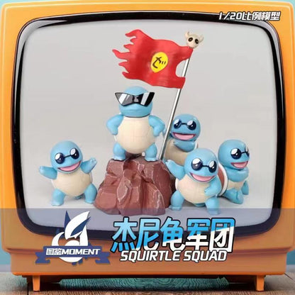 〖In Stock〗Pokemon Scale World Squirtle Squad #007 1:20  - Moment Studio
