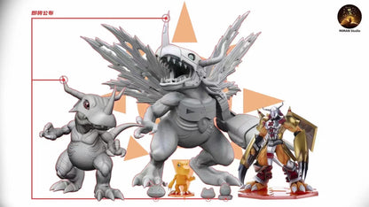 〖 Sold Out〗Digimon Agumon War Greymon - Miman Studio
