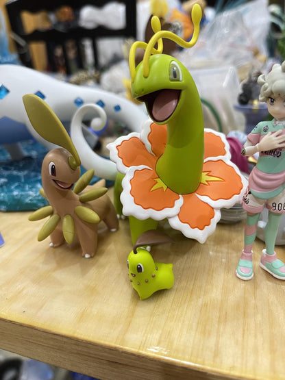 〖Sold Out〗Pokemon Scale World Chikorita Bayleef Meganium #152 #153 #154 1:20 - HH Studio