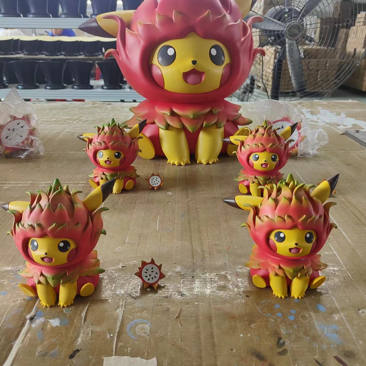 〖Sold Out〗Pokémon Peripheral Products Fruit Series Pitaya Pikachu - DM Studio