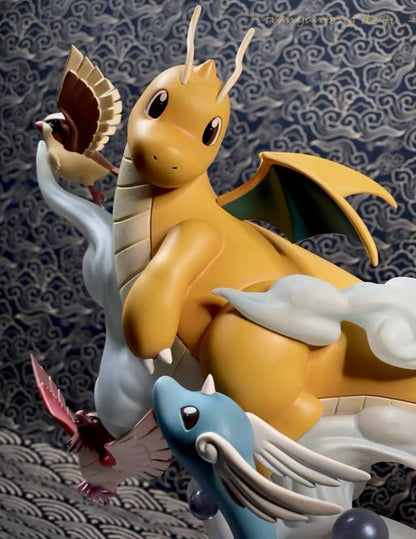 〖Sold Out〗Pokemon Dragonite Family Model Statue Resin - PC House Studio