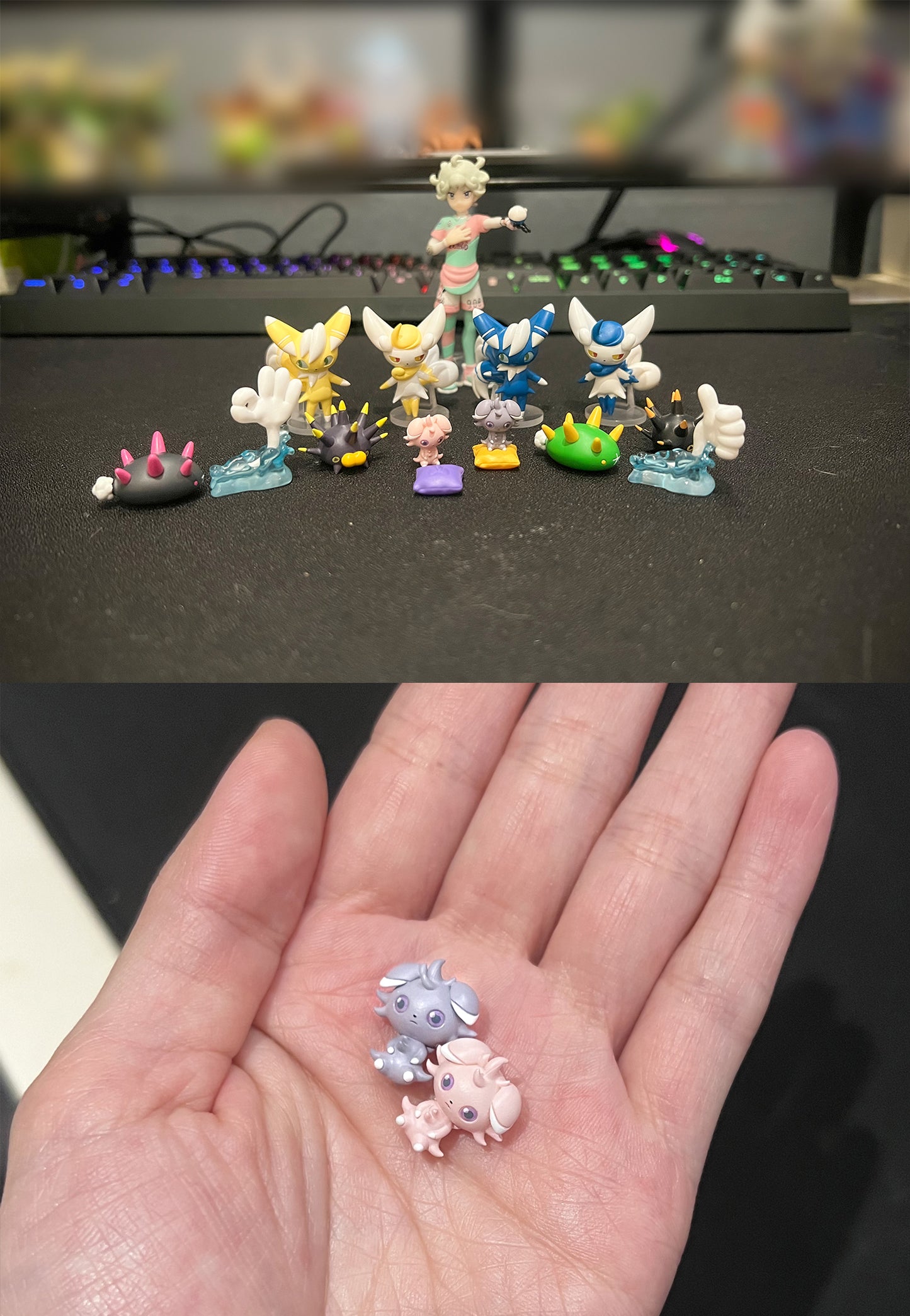 〖Sold Out〗Pokemon Scale World Pyukumuku Pincurchin #771 #871 1:20 - Yeyu Studio