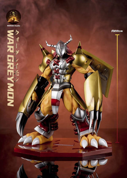 〖 Sold Out〗Digimon Agumon War Greymon - Miman Studio