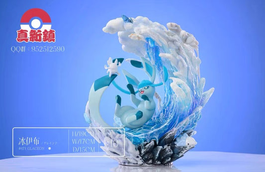 〖Sold Out〗Pokemon Glaceon Model Statue Resin 1:10 - Pallet Town Studio