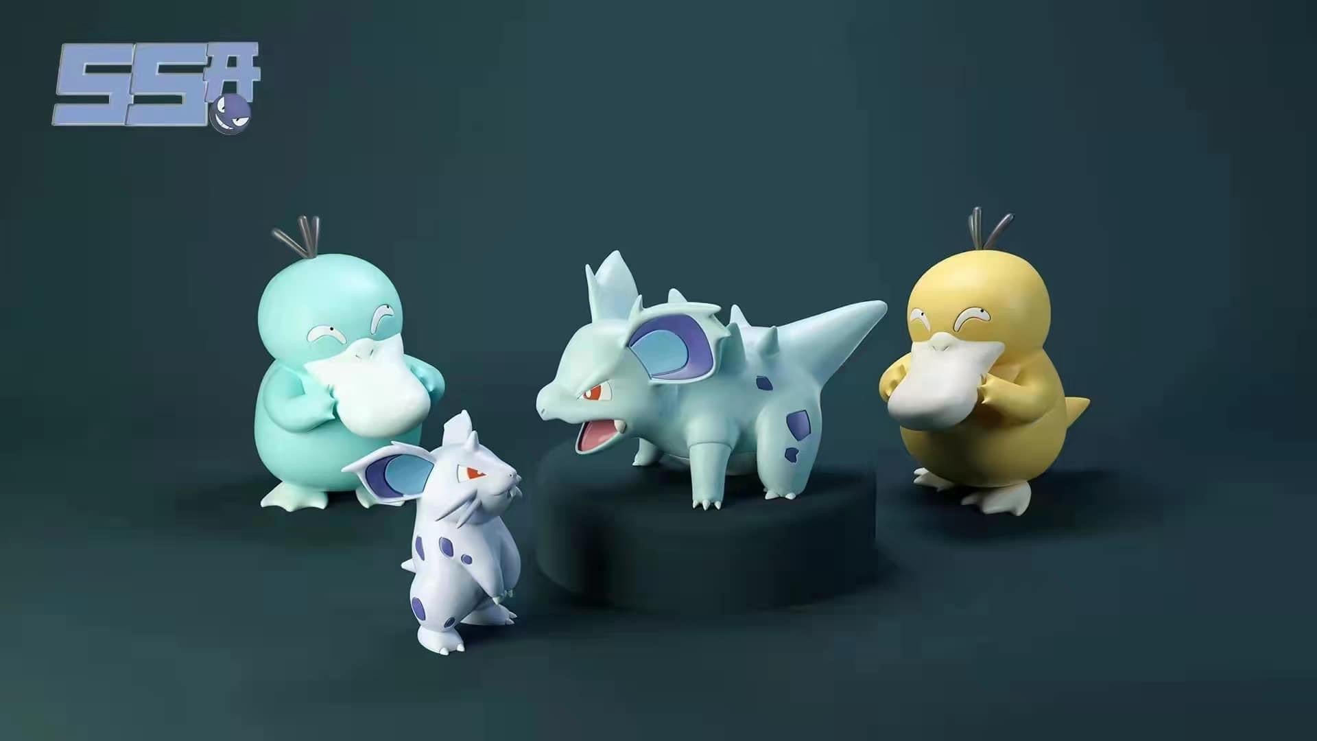 Pokemon Scale World Kanto Nidoran male & Nidorino & Nidoking Japan NEW