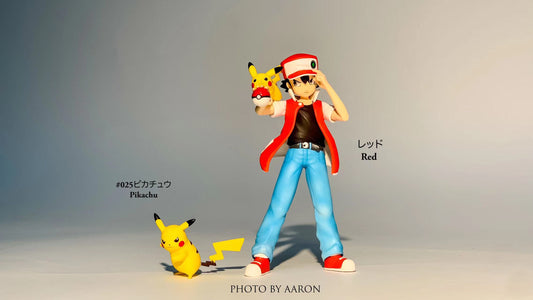 〖In Stock〗Pokemon Scale World Red& Pikachu 1:20 - Pocket Bus Studio