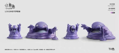 〖Sold Out〗Pokemon Scale World Grimer Muk #088 #089 1:20 - HH Studio