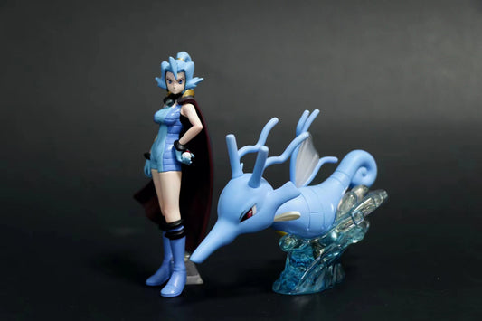 〖In Stock〗Pokemon Scale World Master of Gymnasium Series Clair& Kingdra 1:20 - ACE Studio