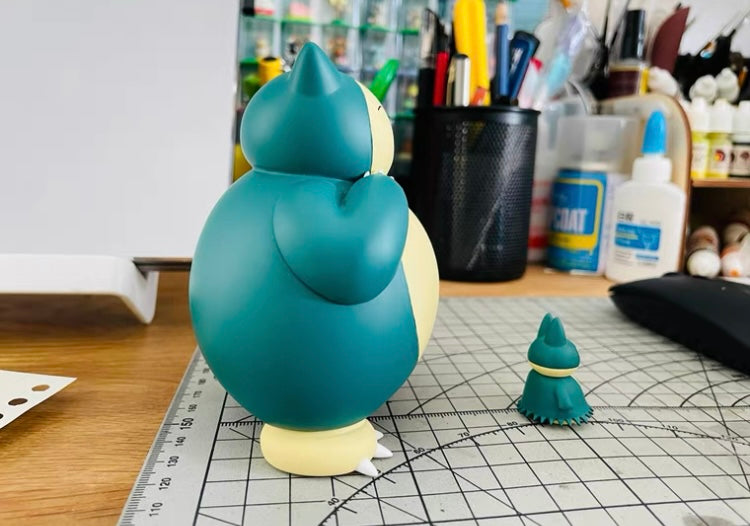 〖Sold Out〗Pokemon Scale World Snorlax Munchlax #143 #446 1:20 - DS Studio