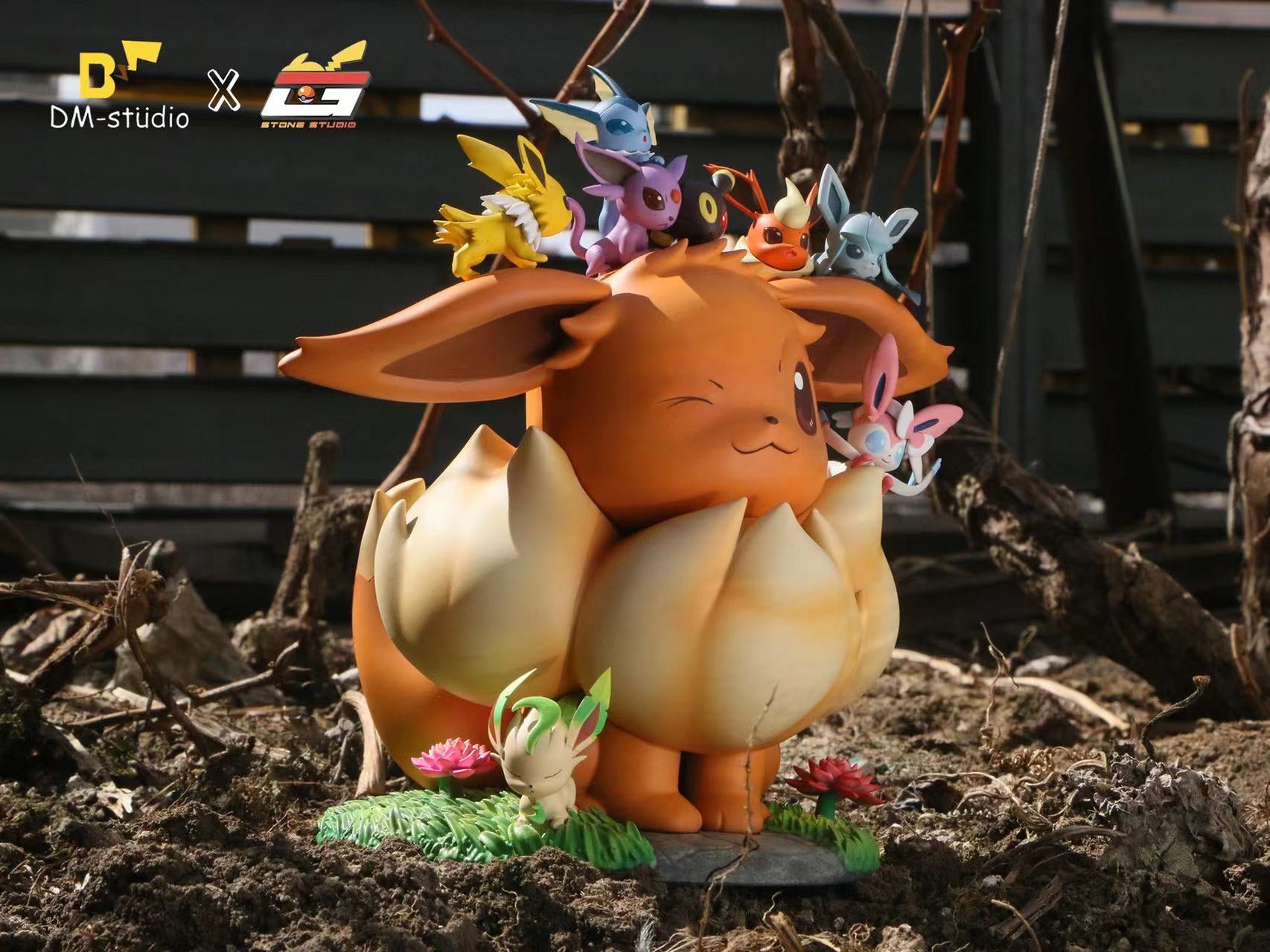 Eevee Waffle - Pokemon Resin Statue - Wing Studio [In Stock]