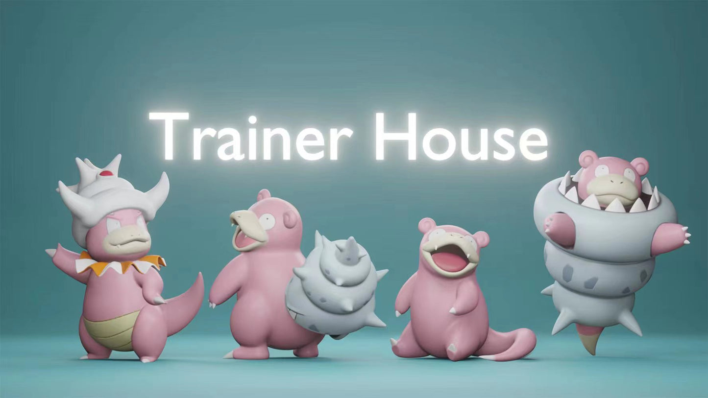 〖Sold Out〗Pokemon Scale World Slowpoke Slowbro Slowking Mega Slowbro #079 #080 #199 1:20 - Trainer House Studio