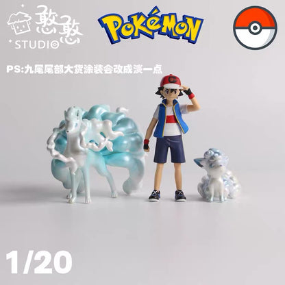 〖In Stock〗Pokemon Scale World Alola Vulpix Ninetales #037 #038 1:20 - HH Studio