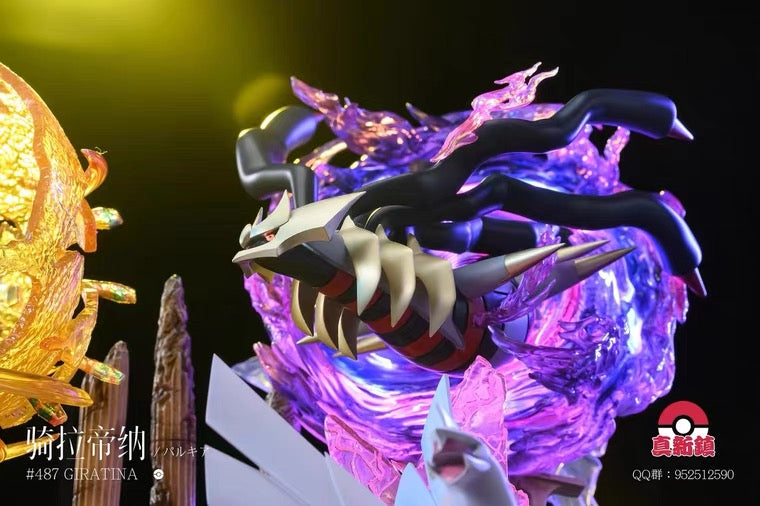 Giratina statue 2024