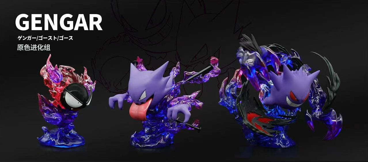 〖Sold Out〗Pokemon Scale World Gastly Haunter Gengar  #092 #093 #094 1:20  - SK Studio