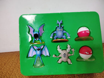 〖Sold Out〗 Rare Pokemon Zubat Golbat Voltorb Electrode Pinsir Heracross TOMY Figures Monster Collection D